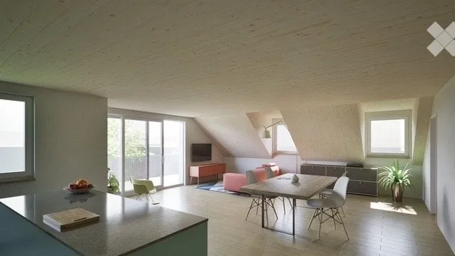 5.5 Maisonette con vista sul Reno - Pronta per l'occupazione da agosto 2026