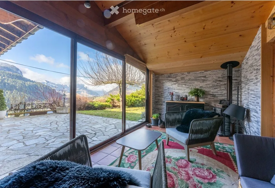 Chalet mit drei Etagen