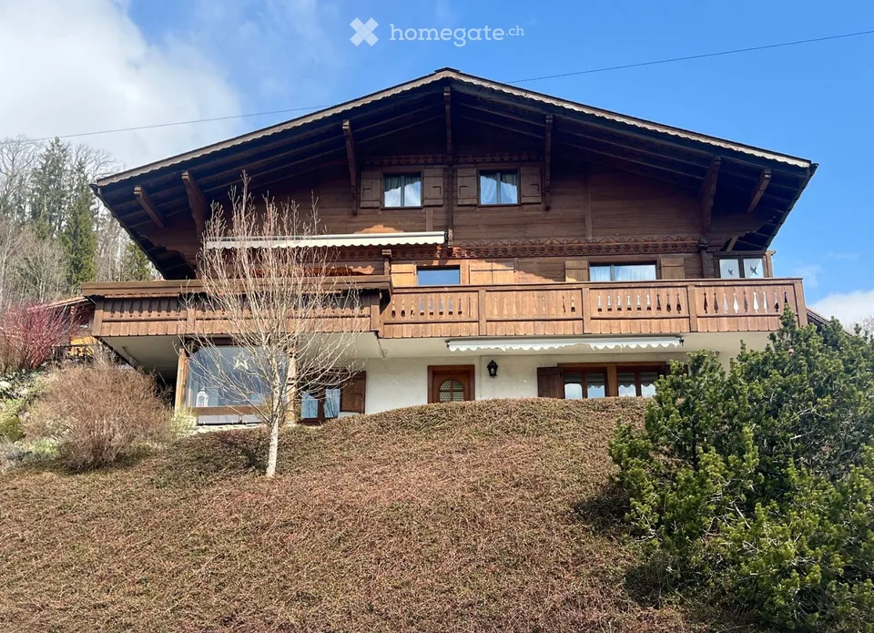 Chalet sur trois étages