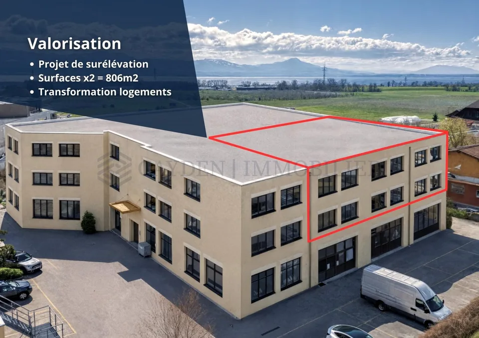 Locaux à haut rendement en face de La Côte International School