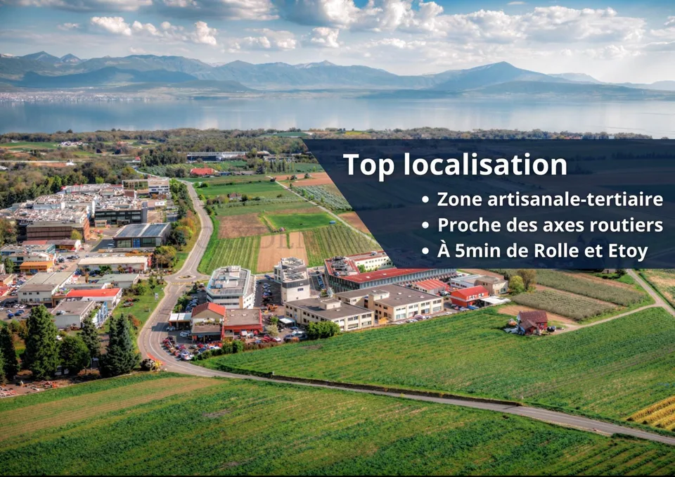 Locaux à haut rendement en face de La Côte International School
