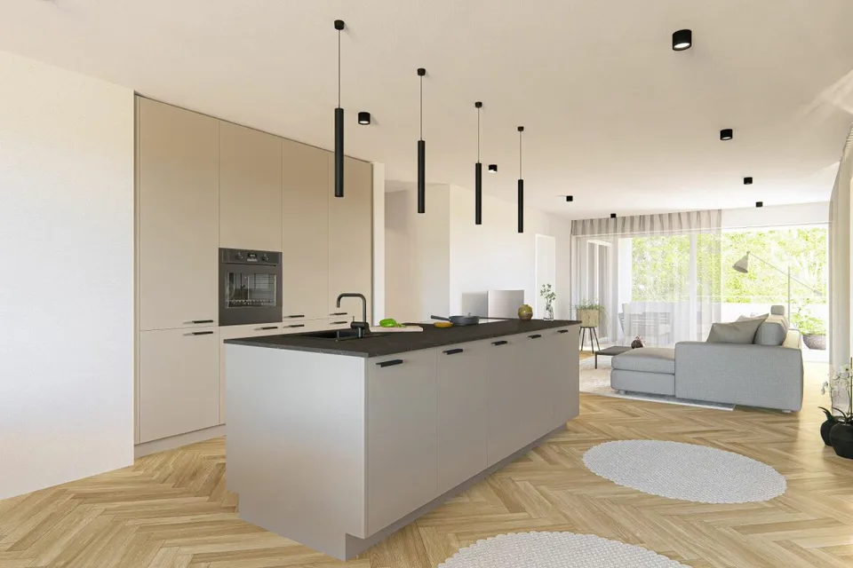 Paradis du jardin - appartement 4,5 pièces avec jardin de 88m2, terrasse de 34m2 et véranda de 16m2