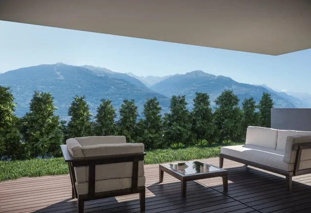 Neue PPE in Savièse - Neues Apartment mit hohem Standard und Aussicht