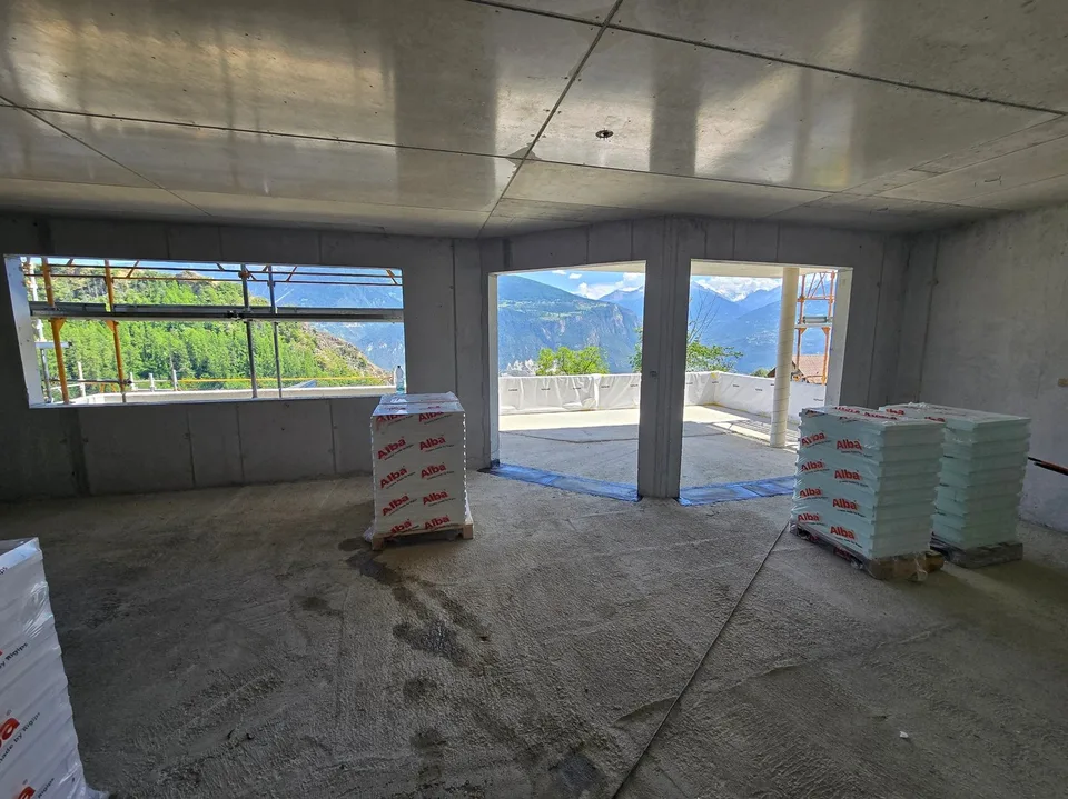 Neue Wohnung - 4,5 Zimmer - komplette Etage - Ayent - Exklusivität