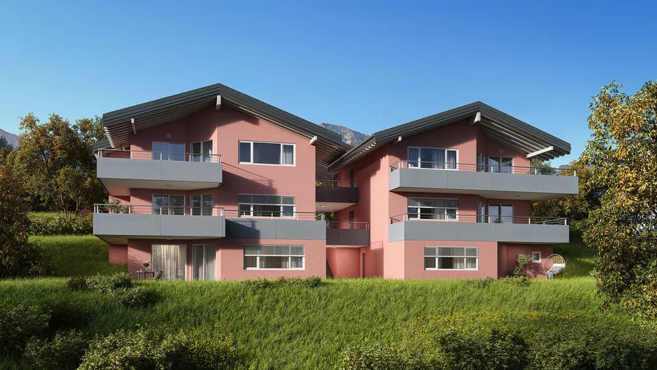 Neue Wohnung - 4,5 Zimmer - komplette Etage - Ayent - Exklusivität