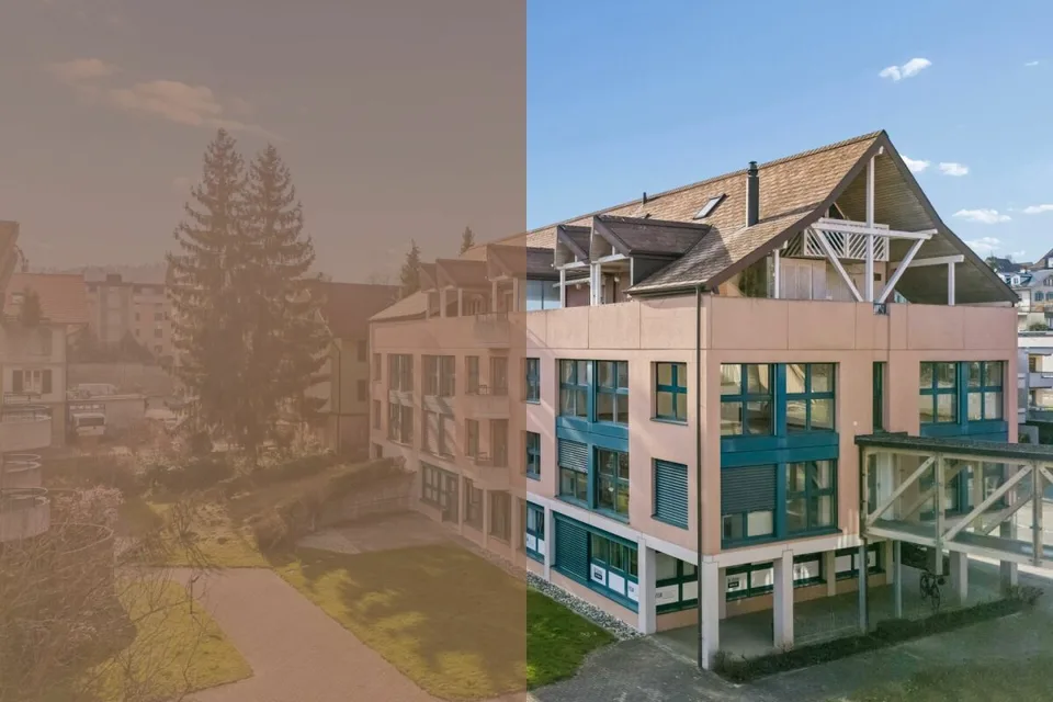 Attraktive Gewerberäumlichkeiten mit Archivräumen und Einstellhalle