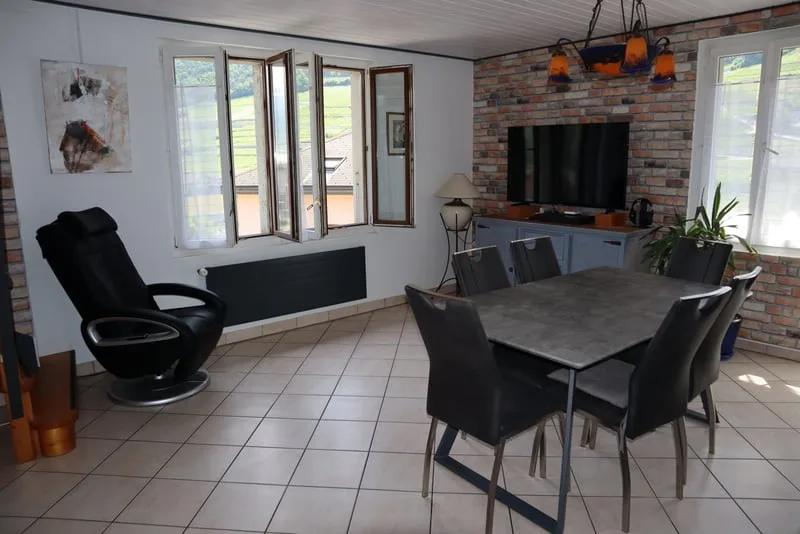 SION/BRAMOIS Duplex apartment + Garden + Storage + Cellar