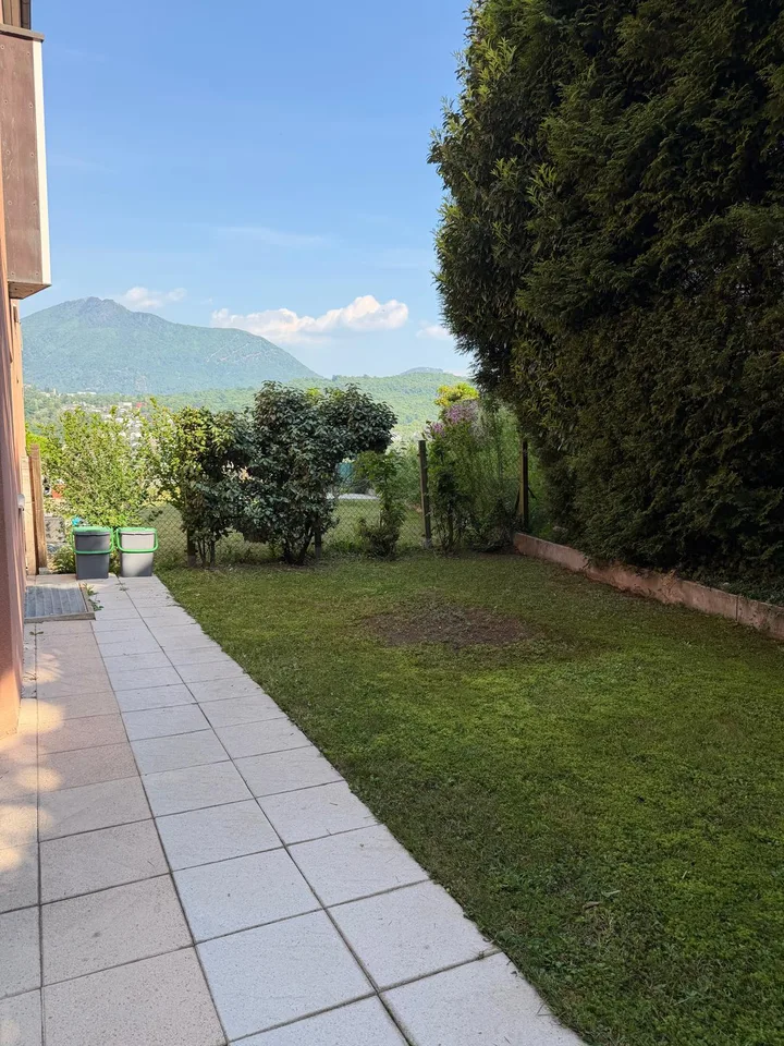 3.5-room apartment with garden in Manno