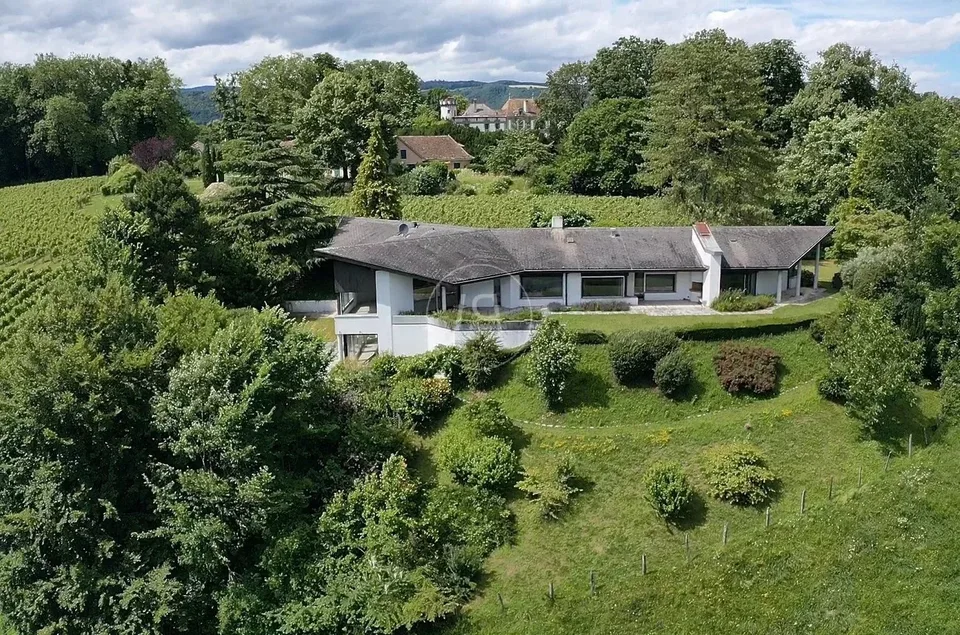 Propriété avec vue à Dully, excellent potentiel de constructibilité