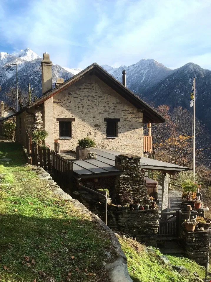 Grosses Rustico mit Panoramasicht