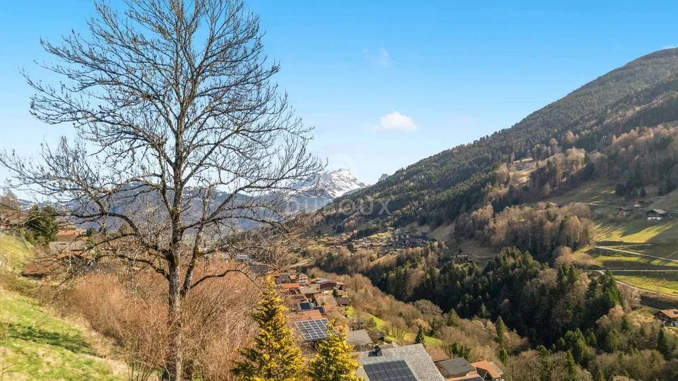 Magnifique terrain à bâtir de 1'478 m2 avec vue panoramique  Troistorrents