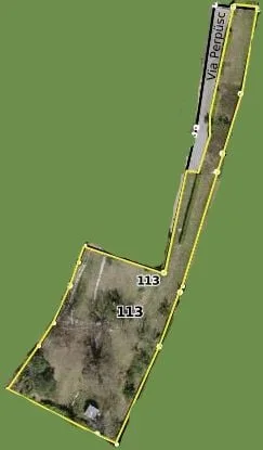 BESAZIO – TERRAIN CONSTRUCTIBLE DANS ZONE RÉSIDENCIELLE EXTENSIVE R2 - PRIX RÉDUIT