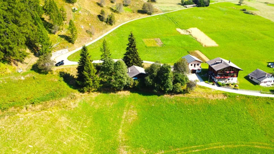 Unverbaubares Bauland am Waldesrand im Goms