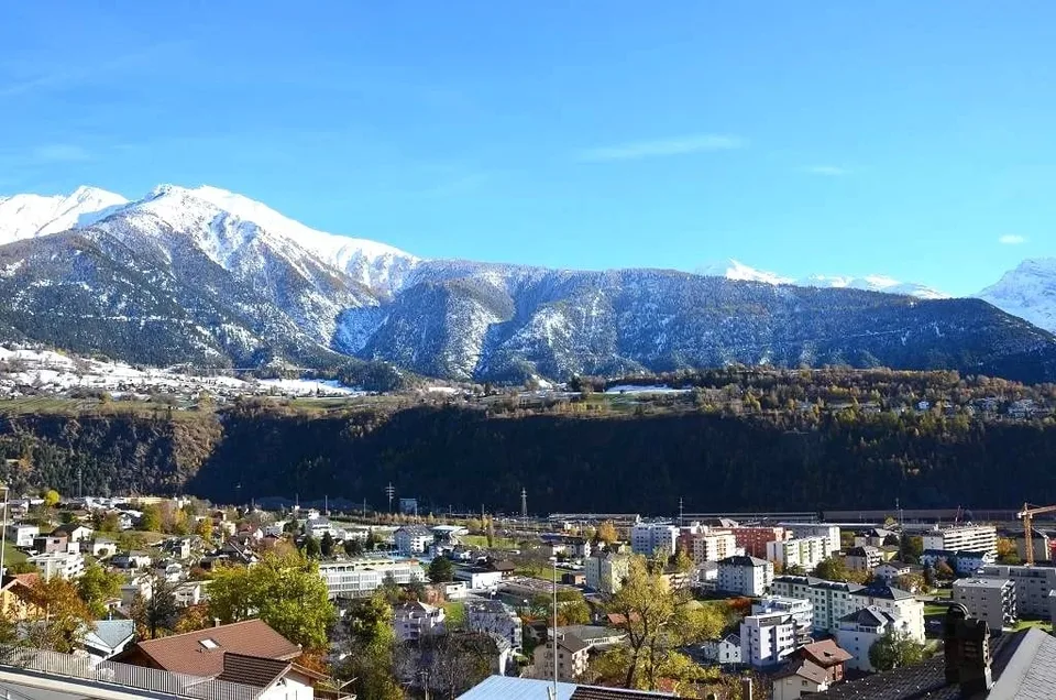 Sonniges Bauland mit Panoramasicht in Naters