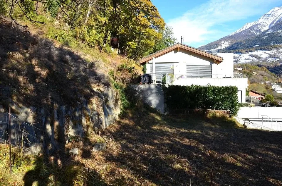 Terreno edificabile soleggiato con vista panoramica a Naters