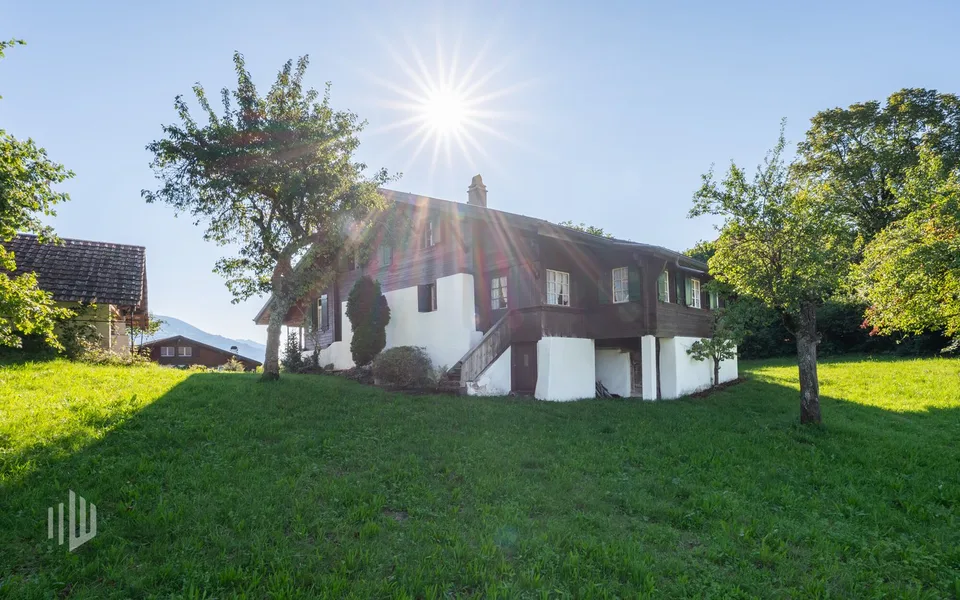 ImmoWyss - 1615 m2 Bauland in der Zone W2 mit wunderbarem Niesenblick – Foto 7 von 11