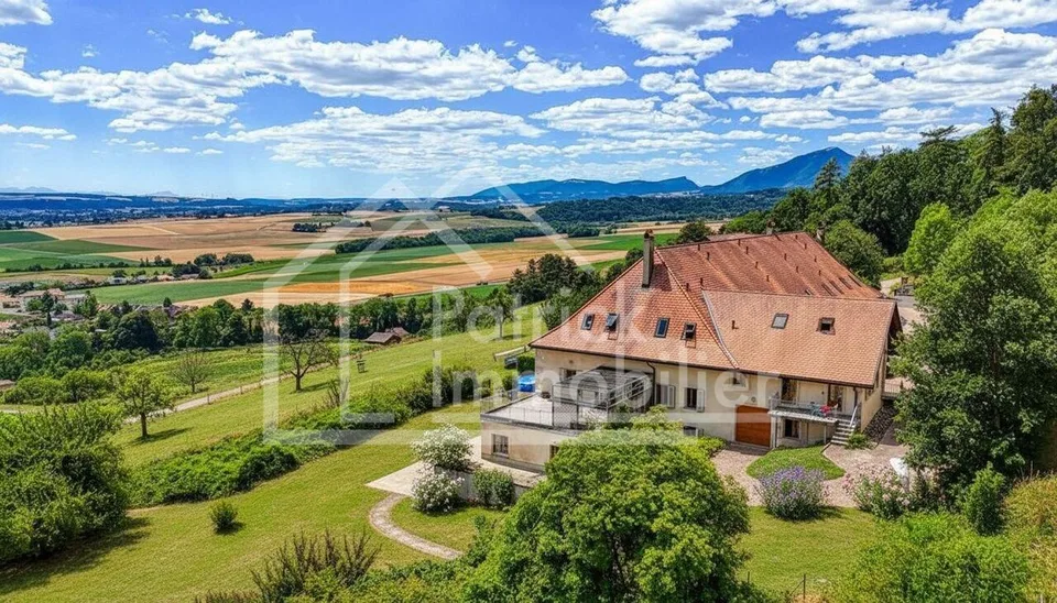 Außergewöhnliche Residenz in Triplex mit Panoramablick auf den See