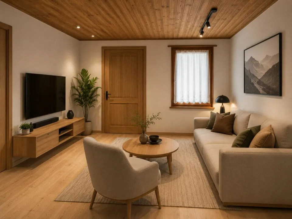 Gestalten Sie Ihr alpines Zuhause - Wohnung mit Potenzial in Saas-Balen