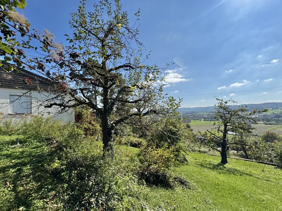 Grundstück mit 1222 m2 bebaubar, Einfamilienhaus mit Panoramasicht