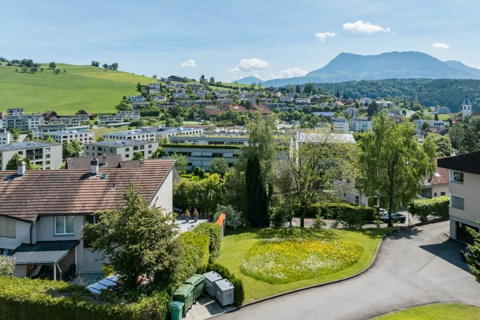 Ruhig Wohnen im Haus mit schönem Weitblick