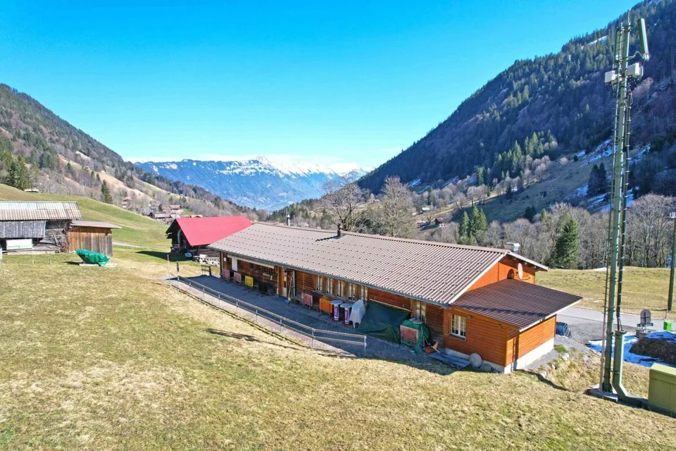 Casa unifamiliare con vista da sogno a Saxeten