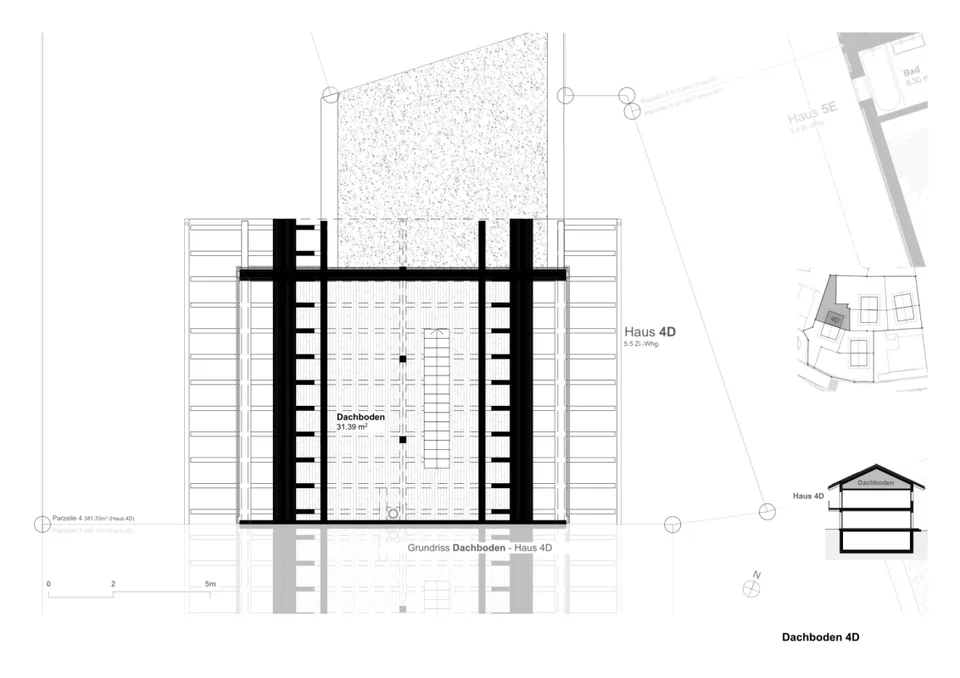 5.5-Zimmer-Doppeleinfamilienhaus als hochwertiger Erstwohnsitz (4D) in Davos Wiesen – Foto 14 von 15