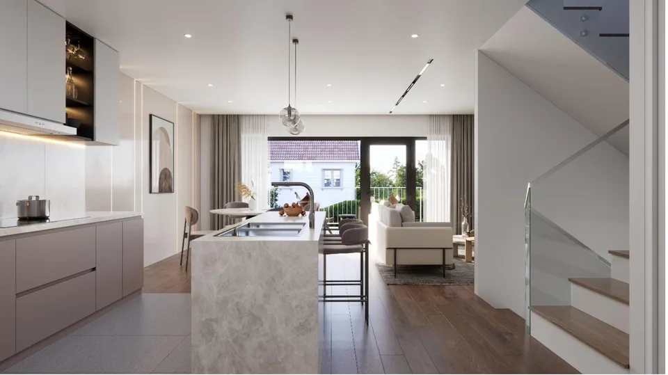 Sur Plan maisonette à Petit-Lancy -  livraison prévue fin 2026
