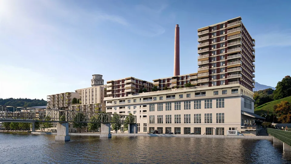 Urbanes Wohnen am Wasser  ideal für Singles & Paare