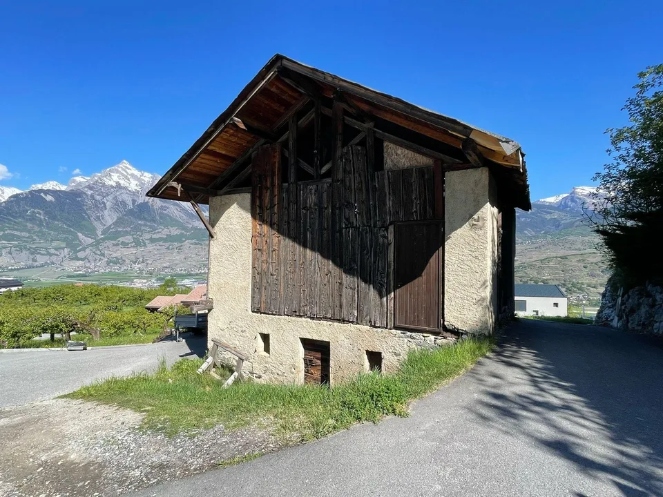 Prächtige Scheune mit Aussicht