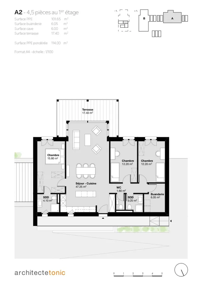 Prächtige 4.5-Zimmer-Wohnung – Foto 7 von 7