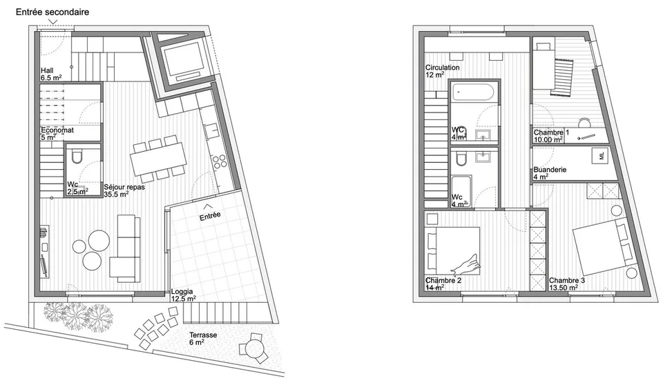 MAGNIFIQUE VILLA SUR PLAN CORNICHE DU SOLEIL - SIERRE – photo 7 sur 11