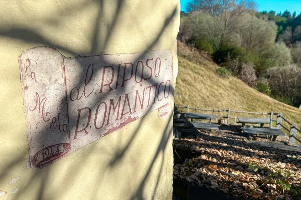 Storico Grotto "al Riposo Romantico" sul Monte Comino