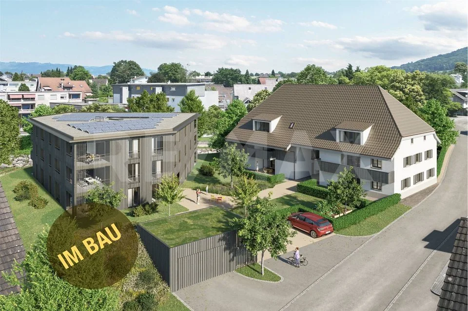 LINDENSTEG: Zentral und grosszügig wohnen, Rohbau weit fortgeschritten – Foto 2 von 5