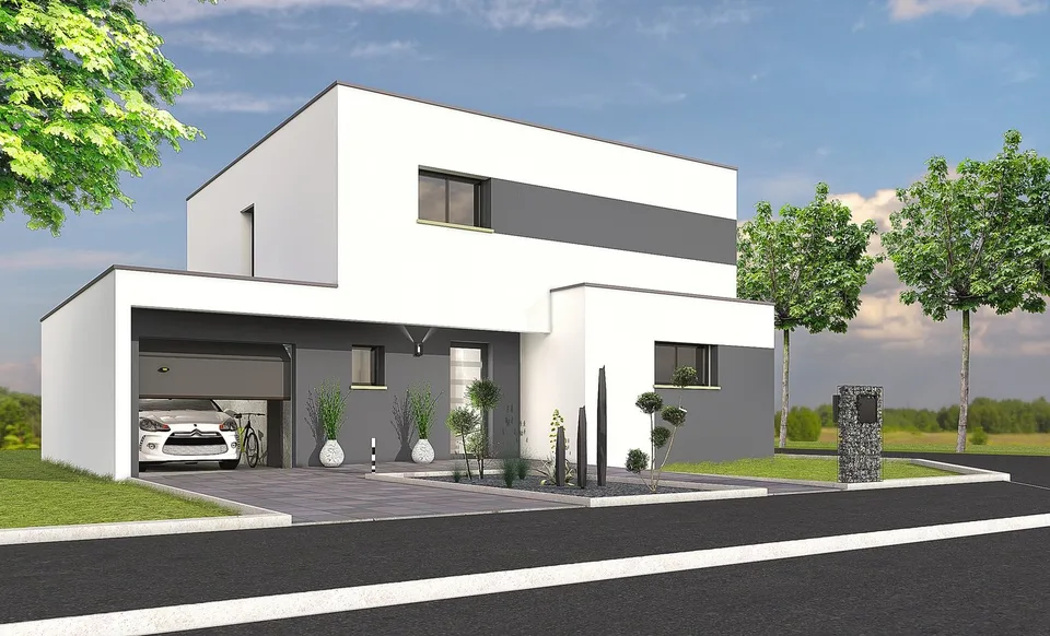 Bau Projekt in Hégenheim neben grenze von Allschwil