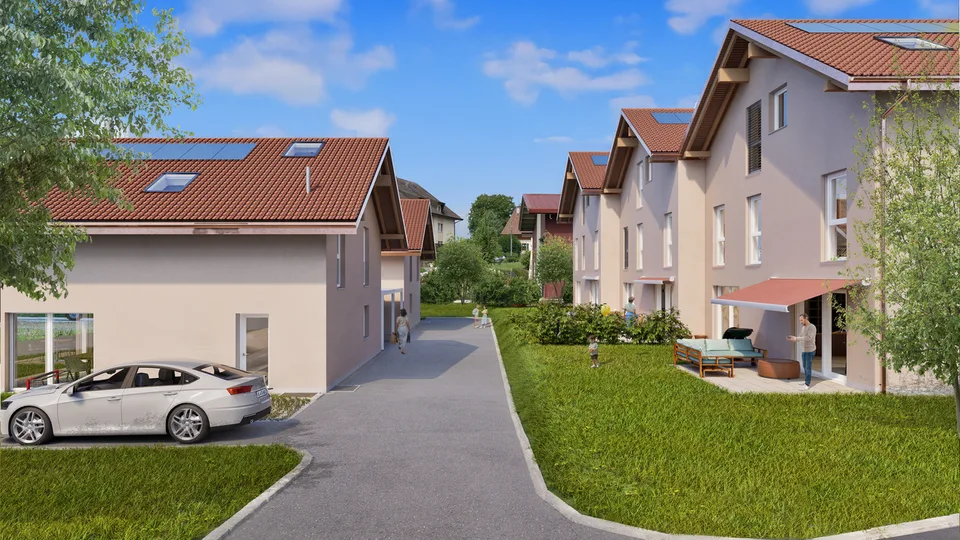 LES VILLAS DU GRAND PRÉ  Villa mitoyenne de 4.5 pièces - Lot C1