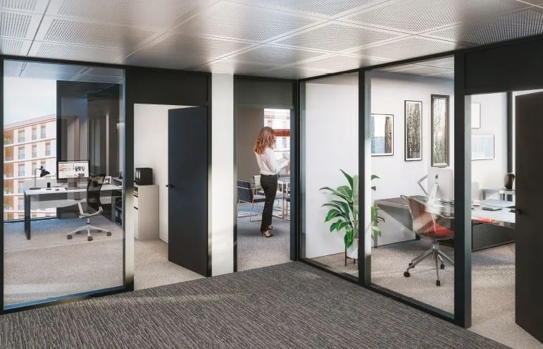 Bureaux premium à louer, secteur aéroport, au sein du quartier de létang à Genève