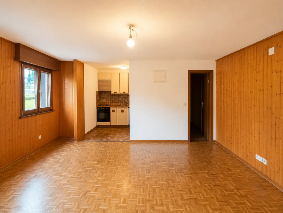 Gemütliche 1.5-Zimmer-Wohnung in ruhiger Lage in Plaffeien