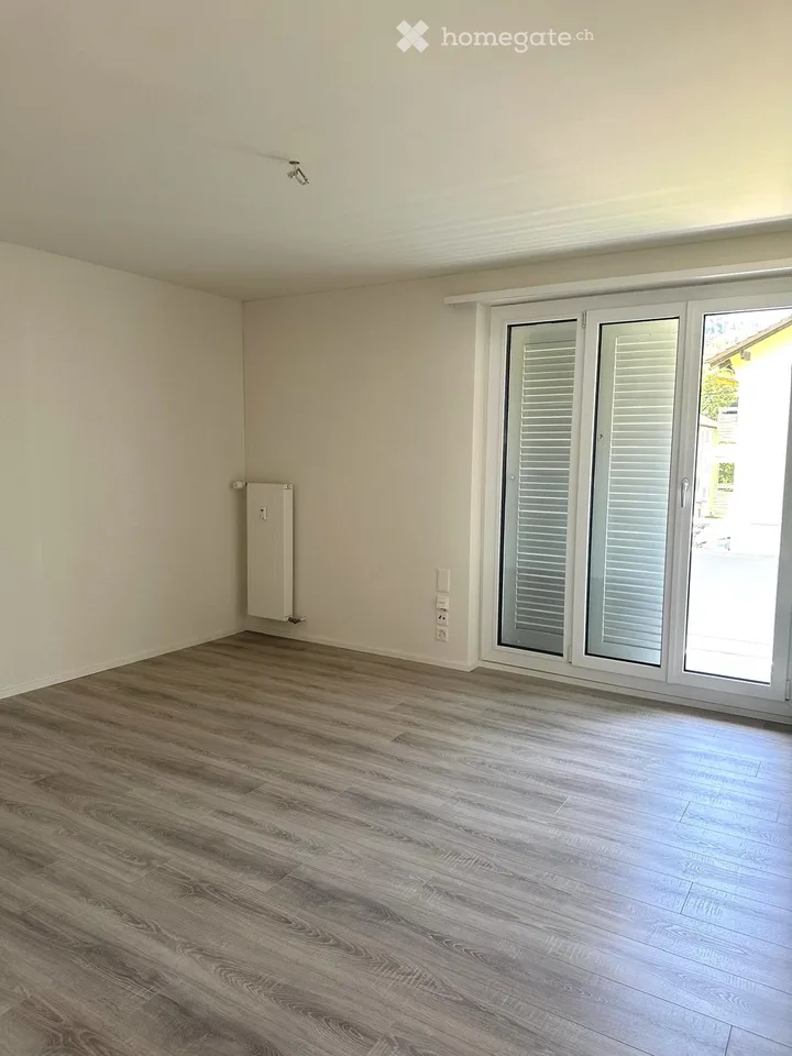 Appartement de 4 pièces rénové avec balcon et belle vue à Horw