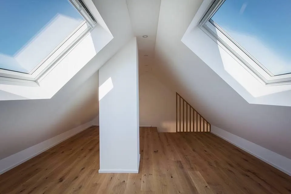 schöne zweistöckige 3.5-Zimmer Dachwohnung in Sitterdorf