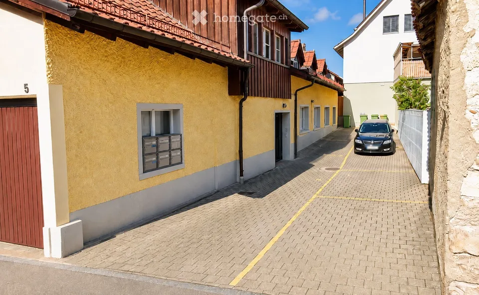 Offener Parkplatz zu vermieten in Löhningen