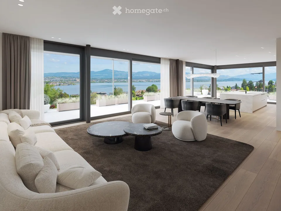 Exklusive 6.5-Zimmer-Penthouse-Wohnung im Neubau an bester Lage in Pfäffikon SZ