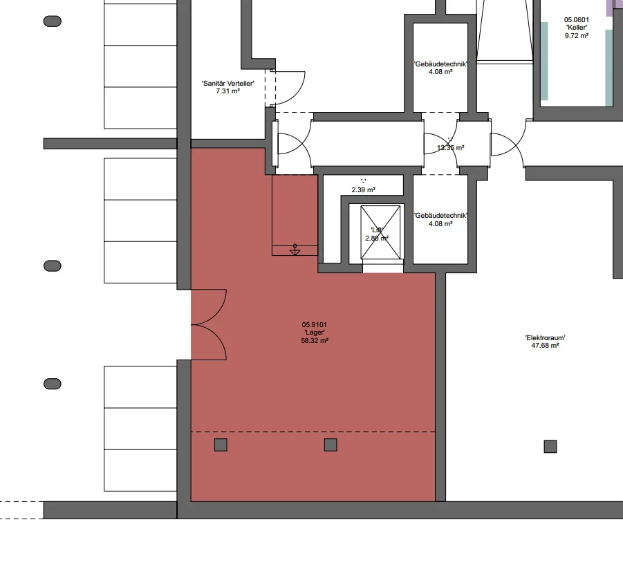 80m² Balkonfläche für Ihre Kunden und Sie