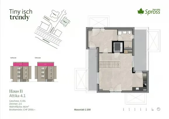 Neubau Saatlenstrasse Zürich Ihre neue 2.5 Zimmer-Wohnung – Foto 8 von 8