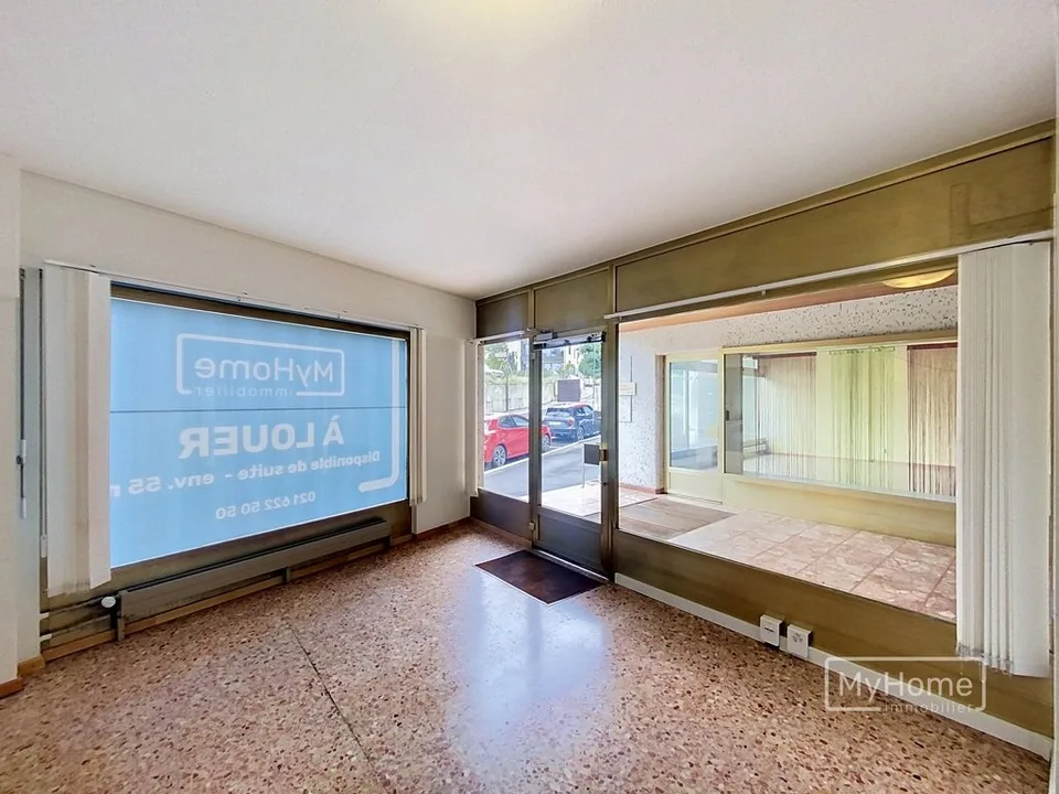 Commercial property in a dynamic sector of Western Lausanne!