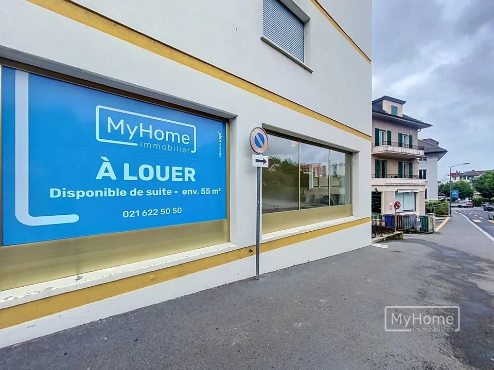 Local commercial dans un secteur dynamique de l'Ouest lausannois !