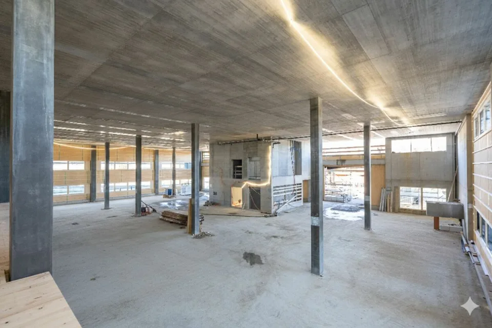 Neubau Gewerbepark NEUHUUS - Gewerbehalle mit 7.8m Deckenhöhe