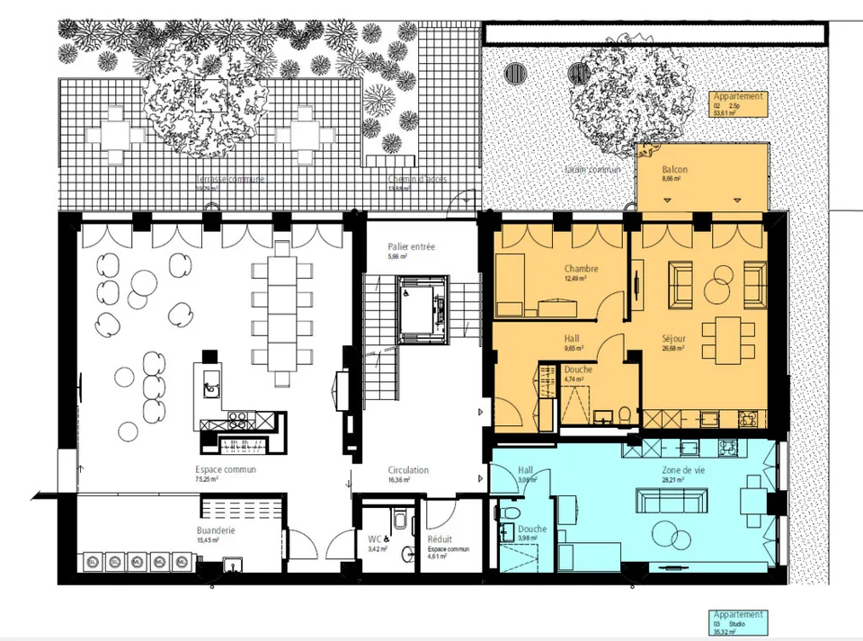 1 Zimmer Wohnung in Le Locle – Foto 6 von 6
