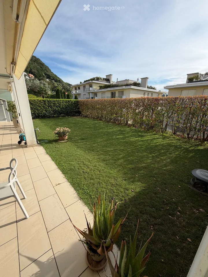 Wohnung mit Garten