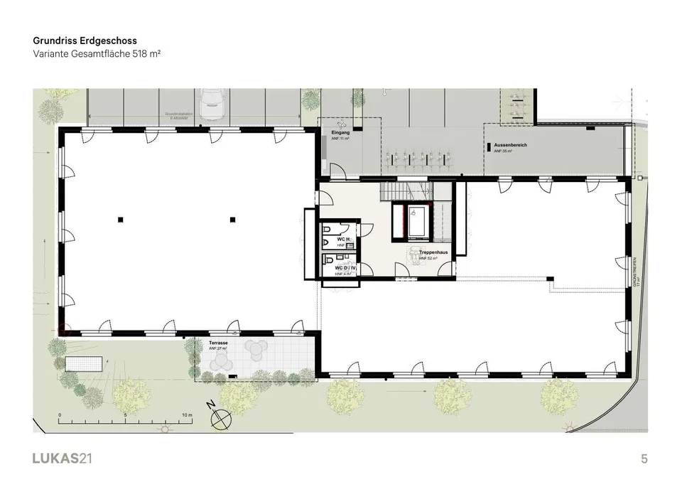 Büroräume 92m2 bis 518m2 - passend zu Ihrem Unternehmen