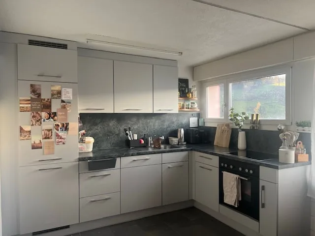 renovierte, sonnige 3.5-Zi-Wohnung mit sonnigem Balkon